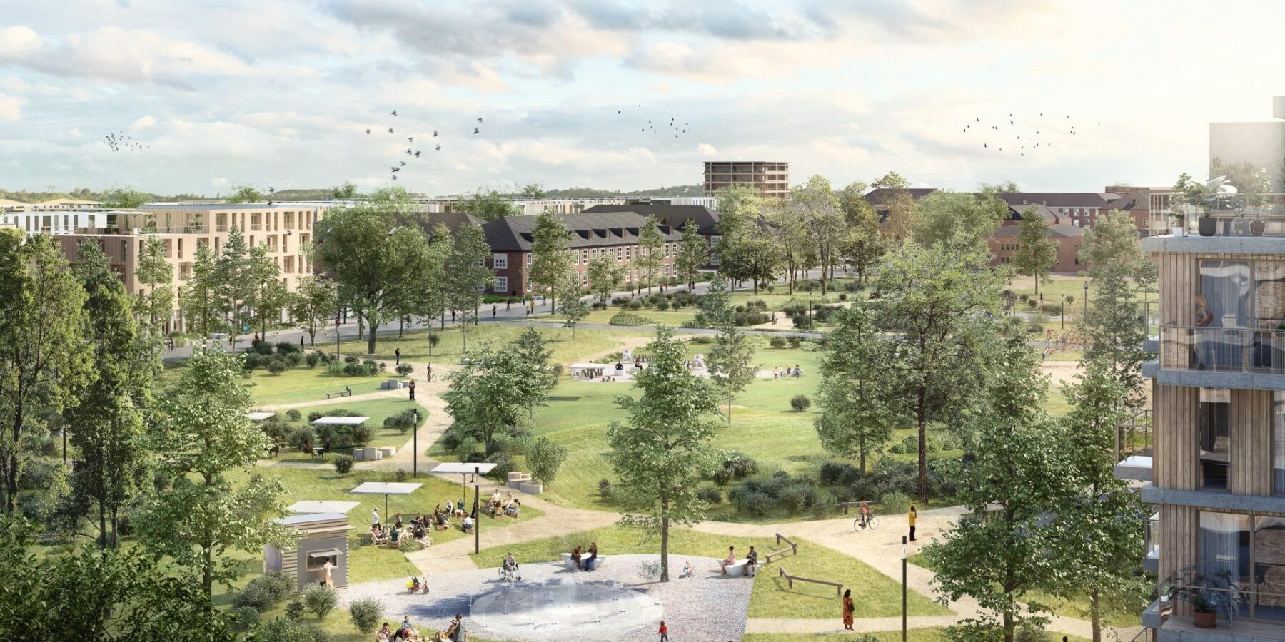Öffnung des neuen Stadtquartiers Potsdam-Krampnitz Öffnung des neuen Stadtquartiers Potsdam-Krampnitz