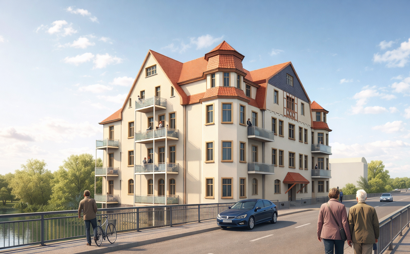 Villa Peuschel: Denkmalsanierung in Merseburg